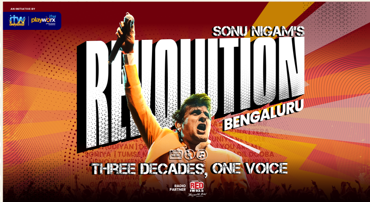 Sonu Nigam's The Revolution India Tour Comes to Bengaluru This October