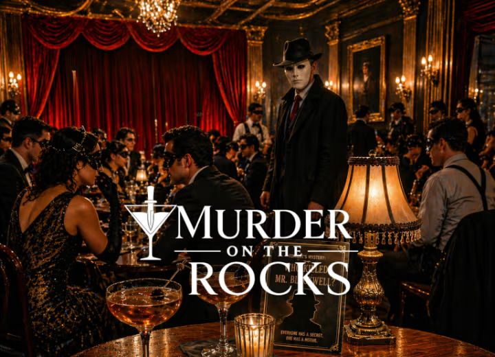 Murder on the Rocks London: Immersive Murder Mystery Cocktail Experience 