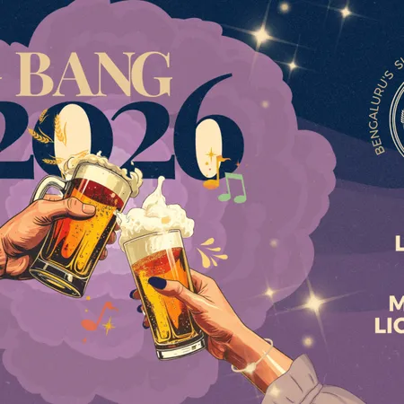 a poster of a couple of hands clinking glasses of beer
