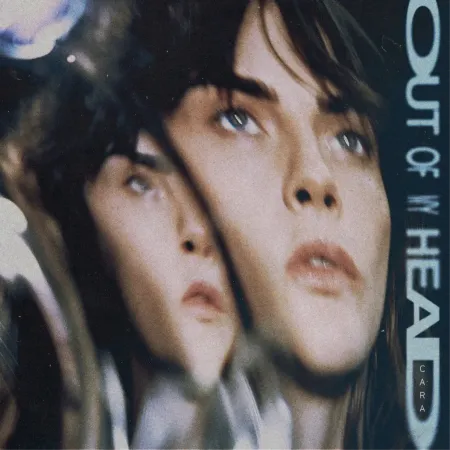 a close up of a woman's face