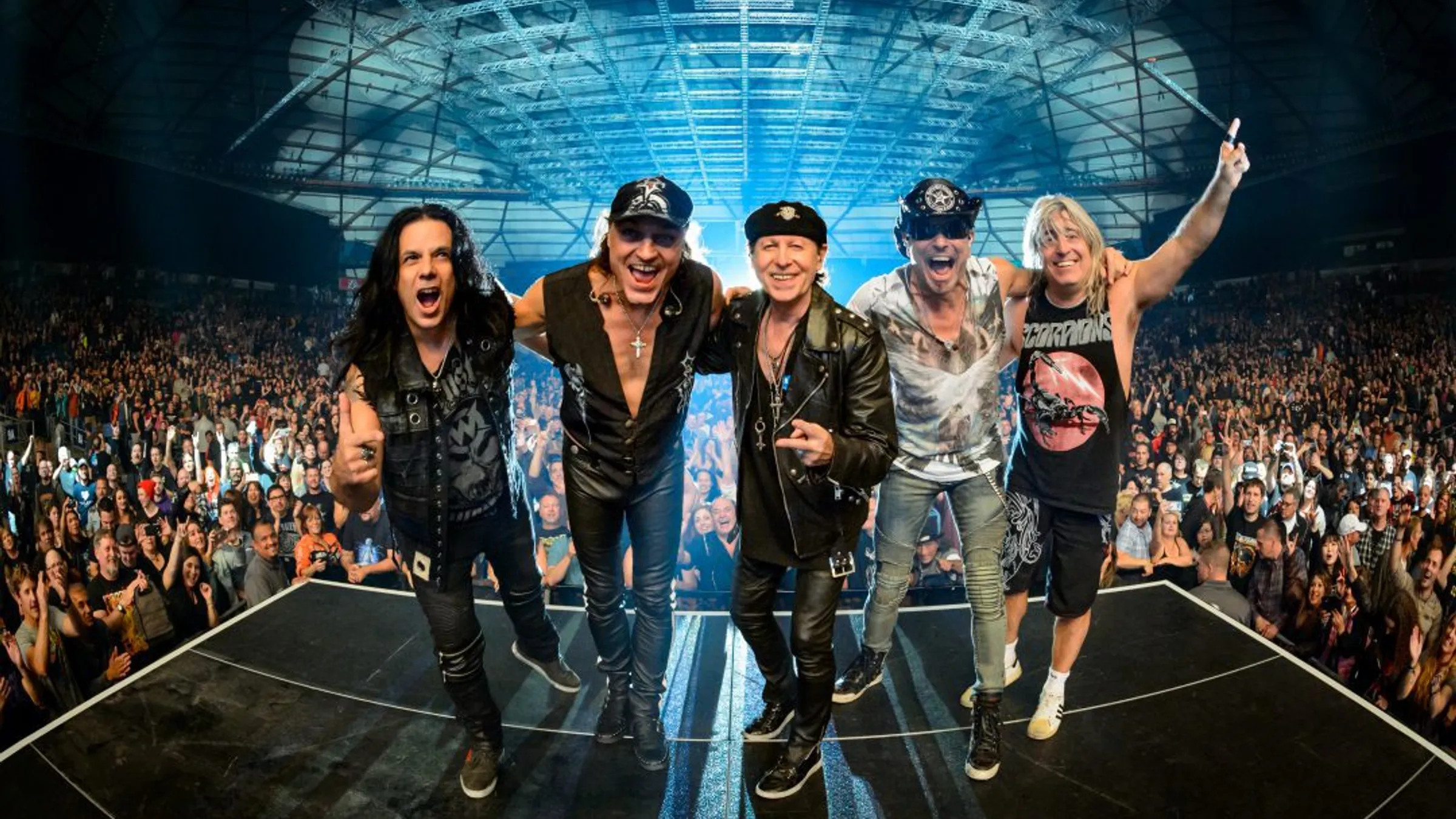 a group of men on a stage
