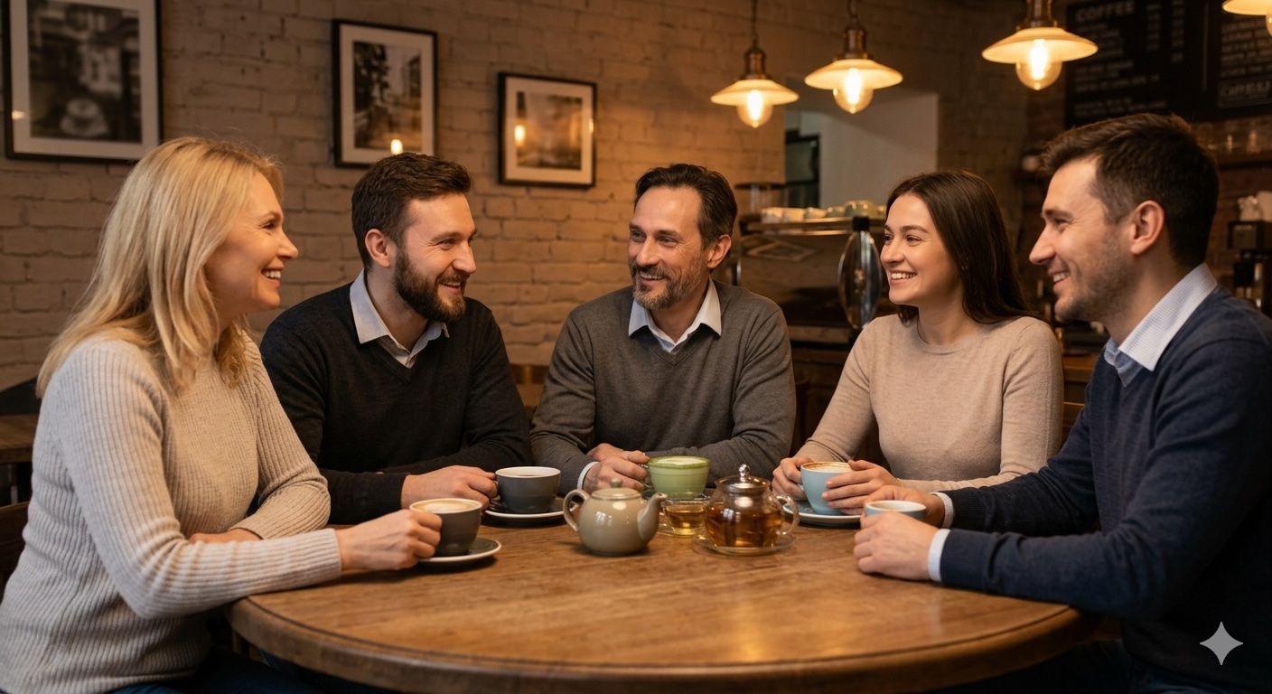 Interest inc London: A New Way to Make Real Friends Over Coffee