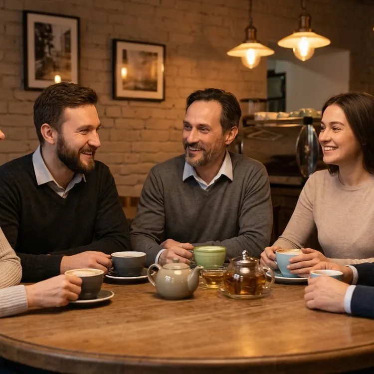 Interest inc London: A New Way to Make Real Friends Over Coffee