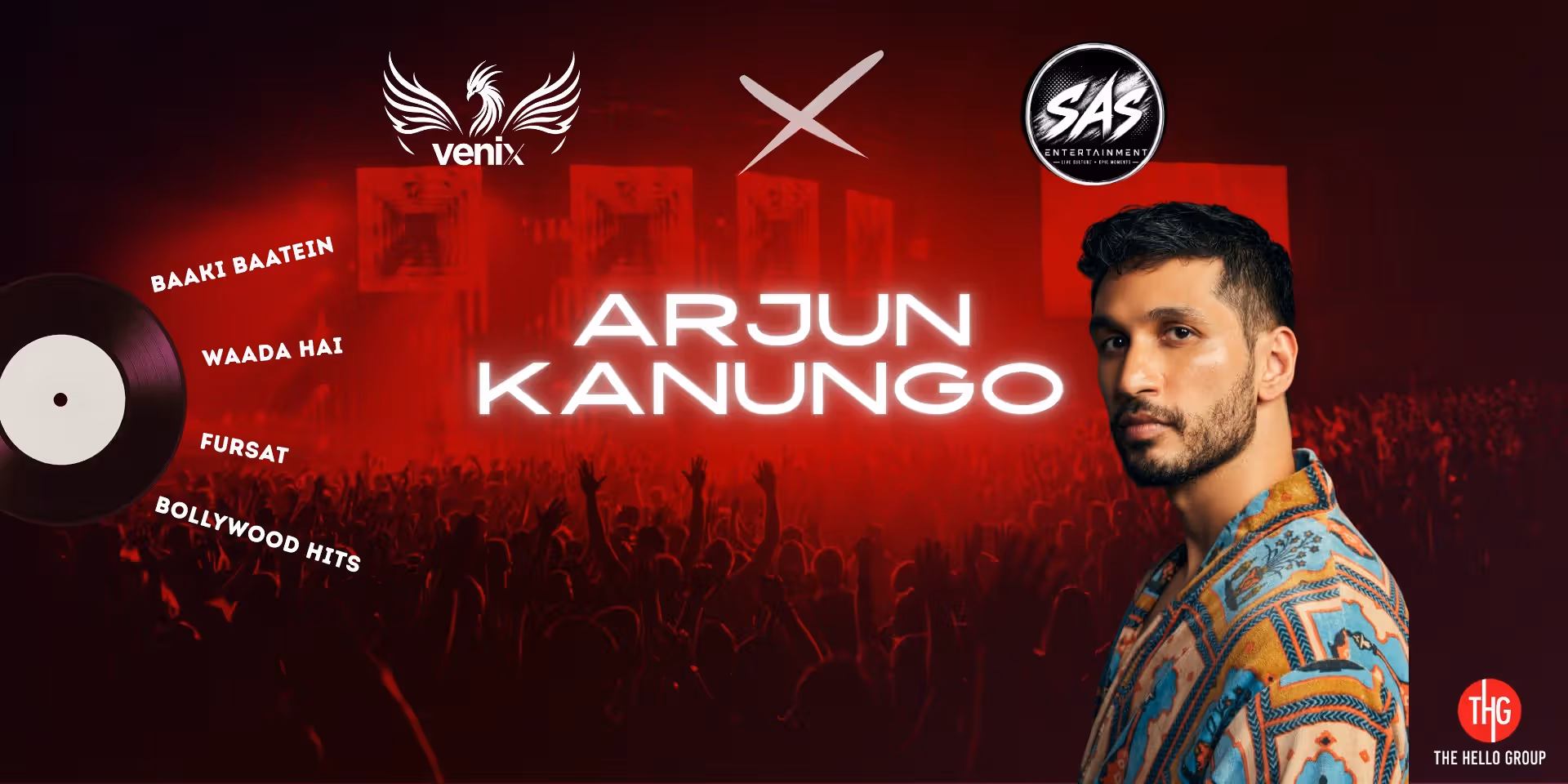 Venix 2026 Celebrity Night: Arjun Kanungo Live at IIM Bangalore Open Air Theatre