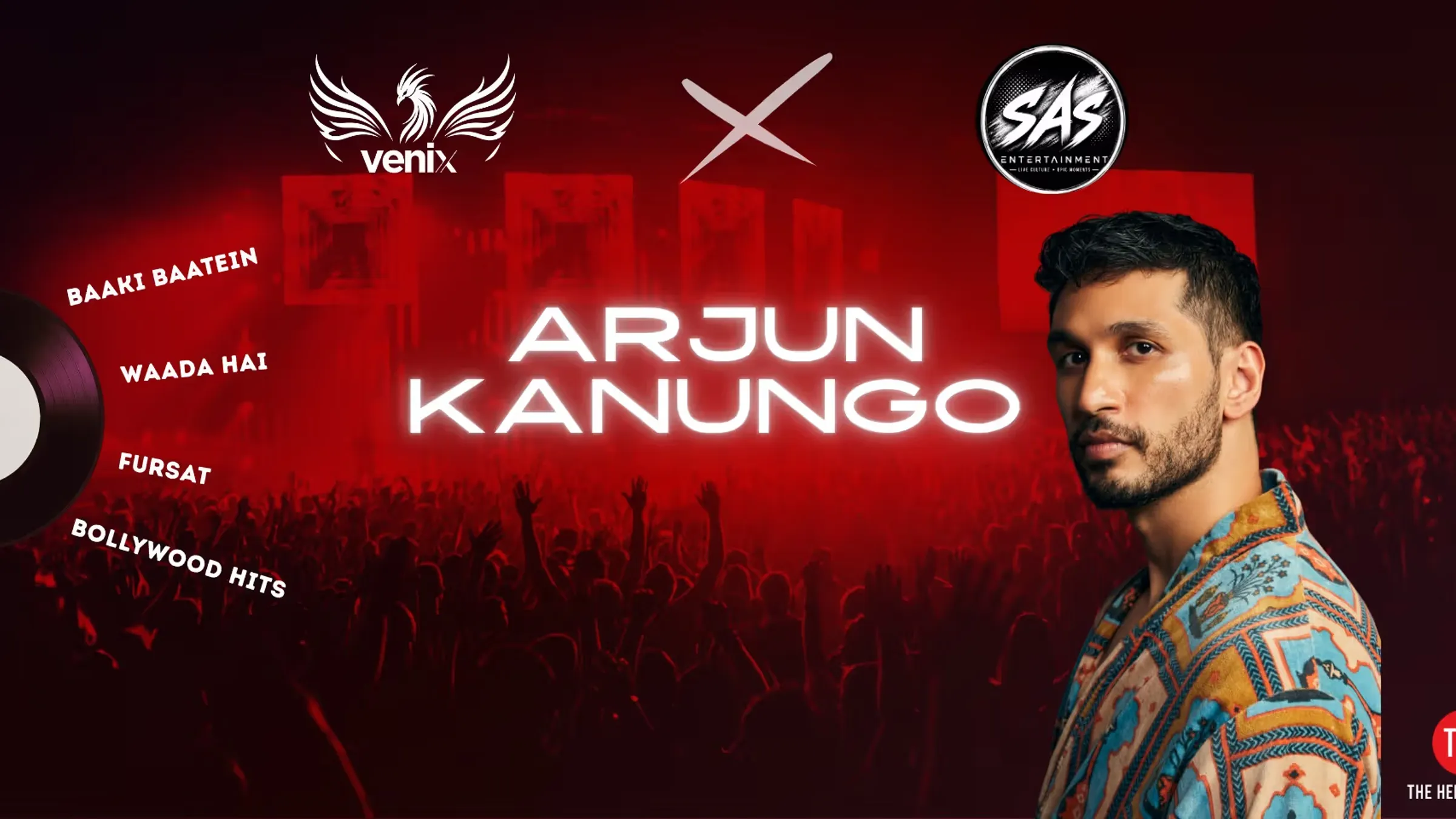 Venix 2026 Celebrity Night: Arjun Kanungo Live at IIM Bangalore Open Air Theatre