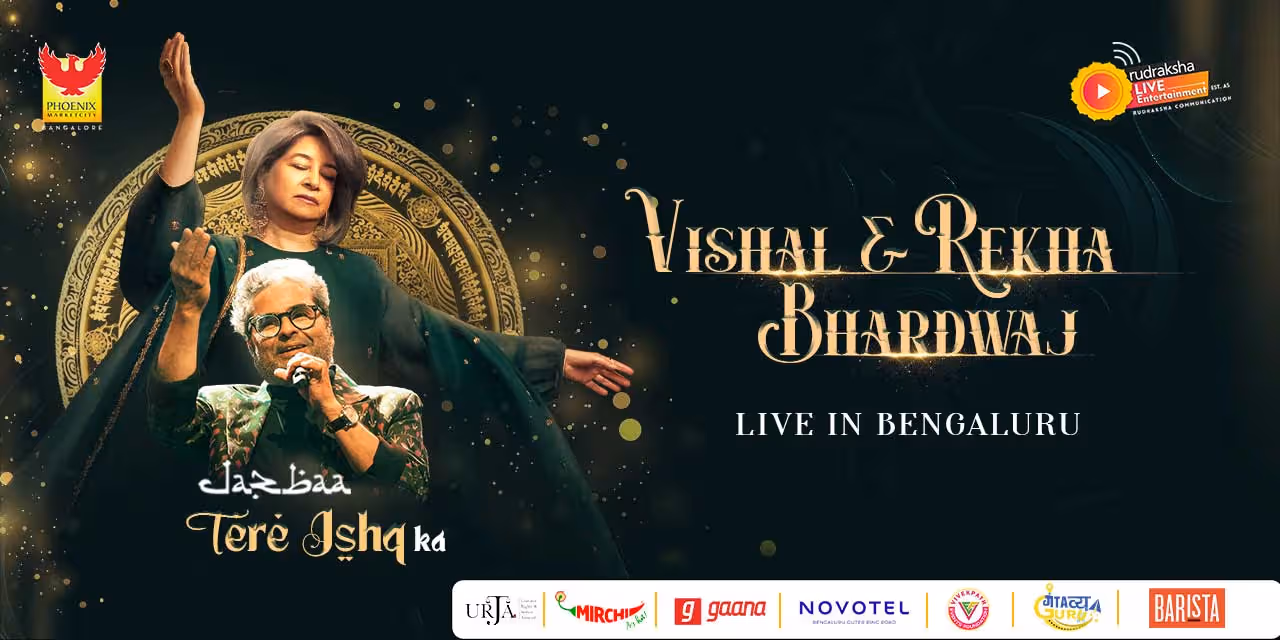 Jazbaa-e-Ishq Bengaluru 2026: Vishal and Rekha Bhardwaj Live at Phoenix Marketcity