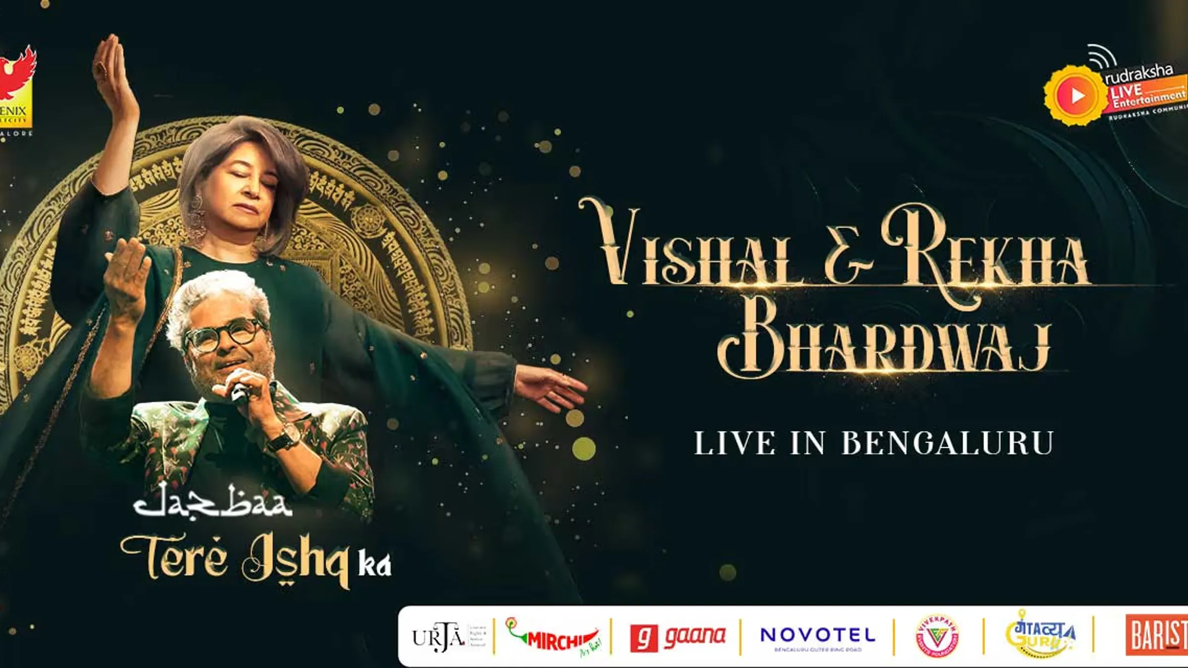 Jazbaa-e-Ishq Bengaluru 2026: Vishal and Rekha Bhardwaj Live at Phoenix Marketcity